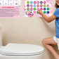 Potty Training Reward Chart with Reusable Stickers