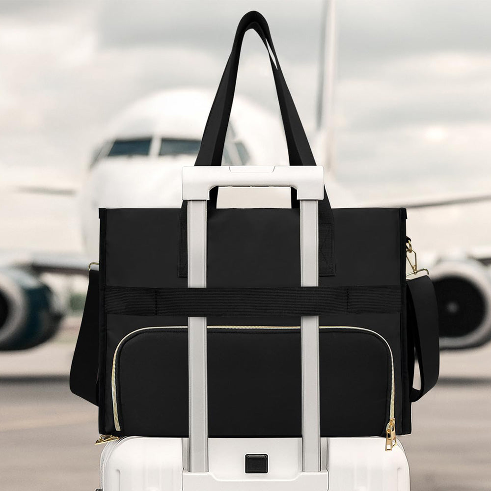 Lunch Tote Bag With Insulated Lunch Box Compartment For Travel And Leisure