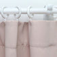 1-Pair Clip-On Curtain Rod Holder No-Drill Window Frame Mount for Dorm Room