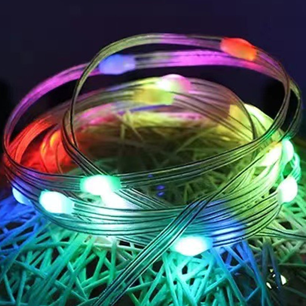 USB Powered Trampoline String Lights with APP Bluetooth Control