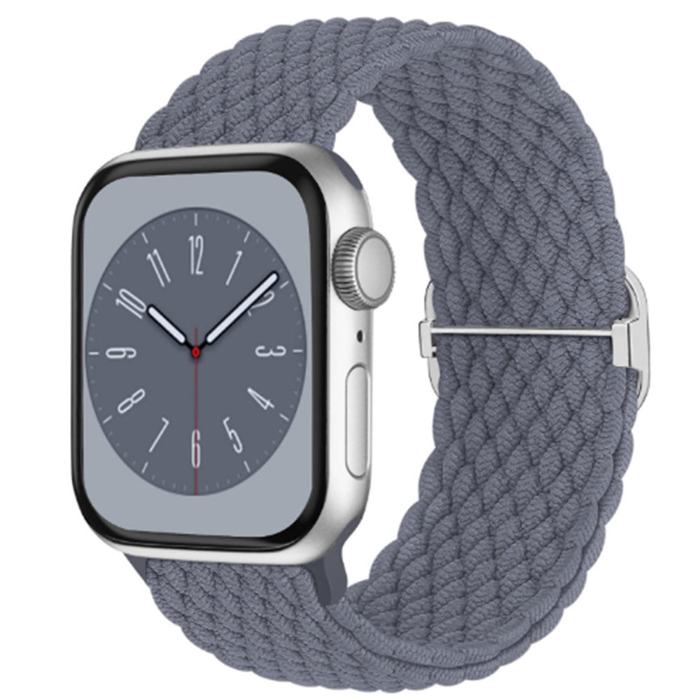 Adjustable Braided Loop Nylon Strap Compatible with Apple Watch 38/40/41/42 /44 /45 /49mm