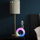 LED Colorful Wake Up Light Alarm Clock with Bluetooth Speaker