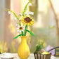 DIY Building Blocks Flowers Artificial Flowers Building Toys