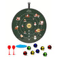 72CM Christmas Large Dart Board With 12 Sticky Balls Dart Board Game