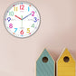30.5CM Learning Clock for Kids Multicoloured Telling Time Teaching Clock