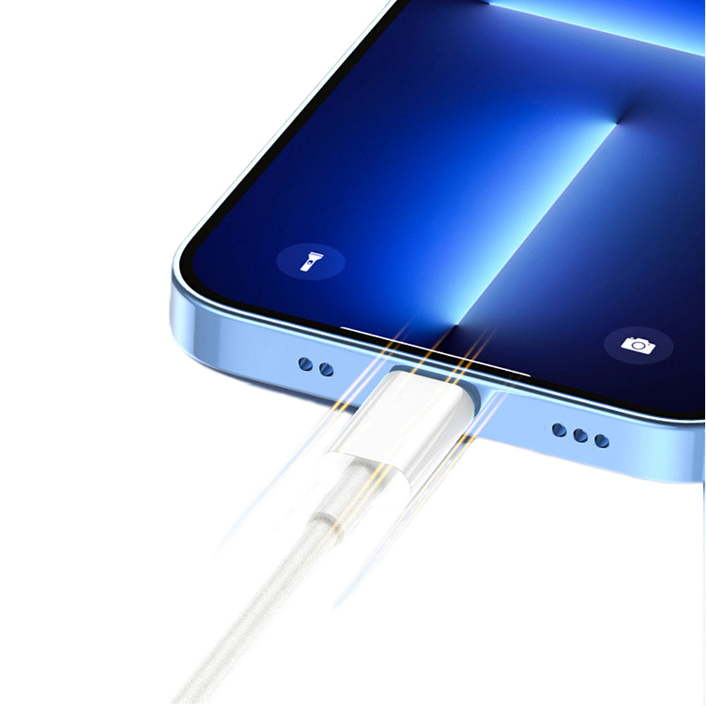 2M USB C to Lightning Cable 30W PD Fast USB C Charger Cable Lightning to Type C Cable