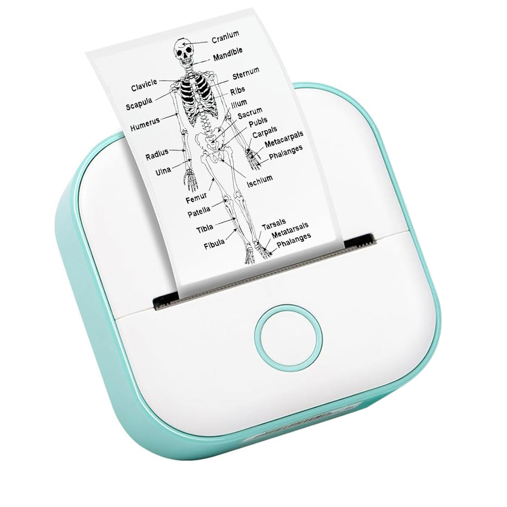 Mini Pocket Thermal Portable Sticker Printer Bluetooth Photo Printer