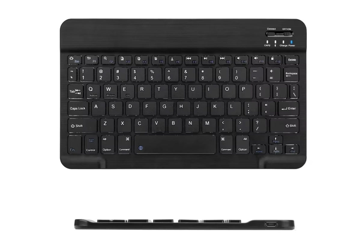 Ultra Slim Portable Wireless Bluetooth Keyboard Mouse Combo for Tablet Laptop