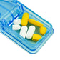 3Pcs Portable Pill Cutter Tablet Vitamin Splitter Divider Grinder Travel Medicine Storage Box