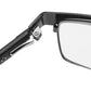Rectangular Blue Light Blocking Reading Glasses for Seniors Comfortable Eye Protection