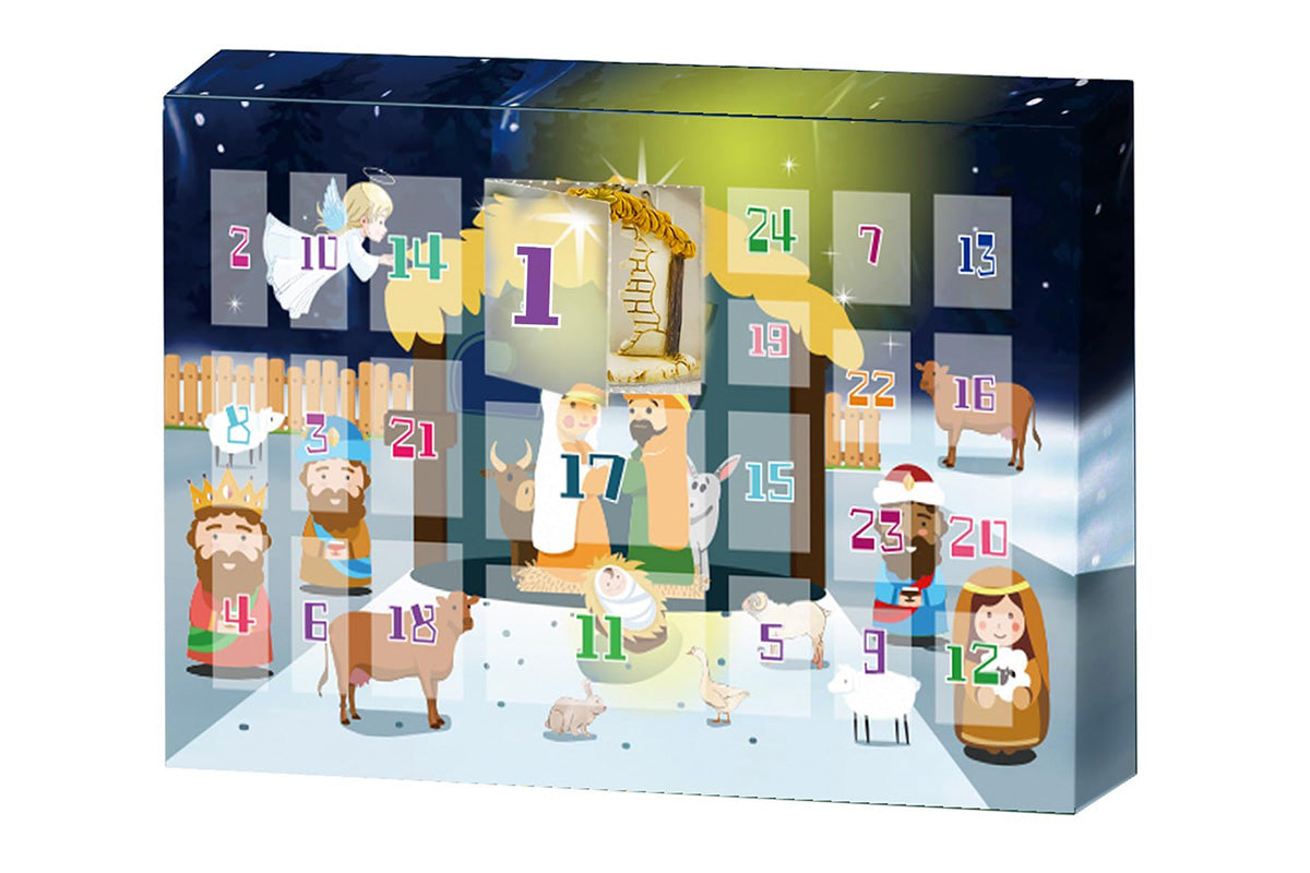 Nativity Advent Calendar for Jesus Birth Scene Blind Box