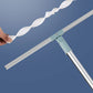 2 Sets Floor Squeegee with Adjustable Long Handle 50cm Silicone Floor Brush Scrub Broom Scrubber