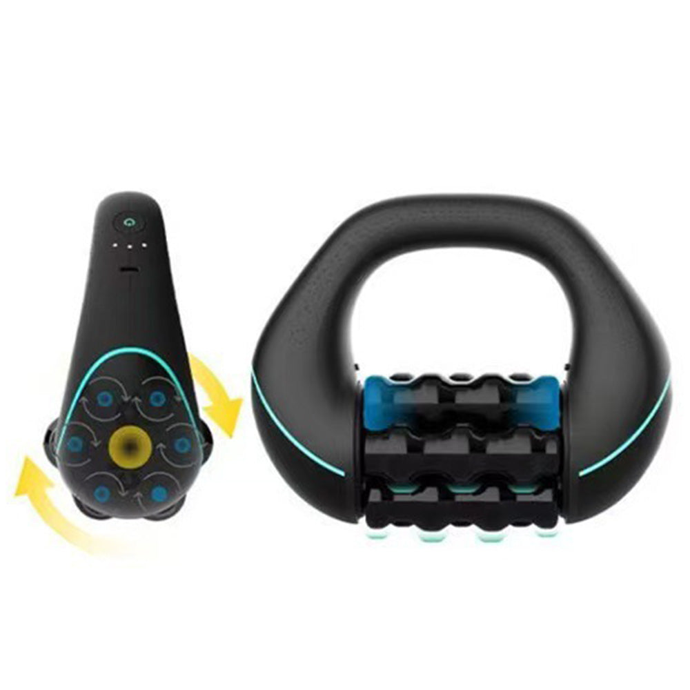 Electric Handheld Roller Tool with 6 Rotating Rollers 3 Speeds Rechargeable
