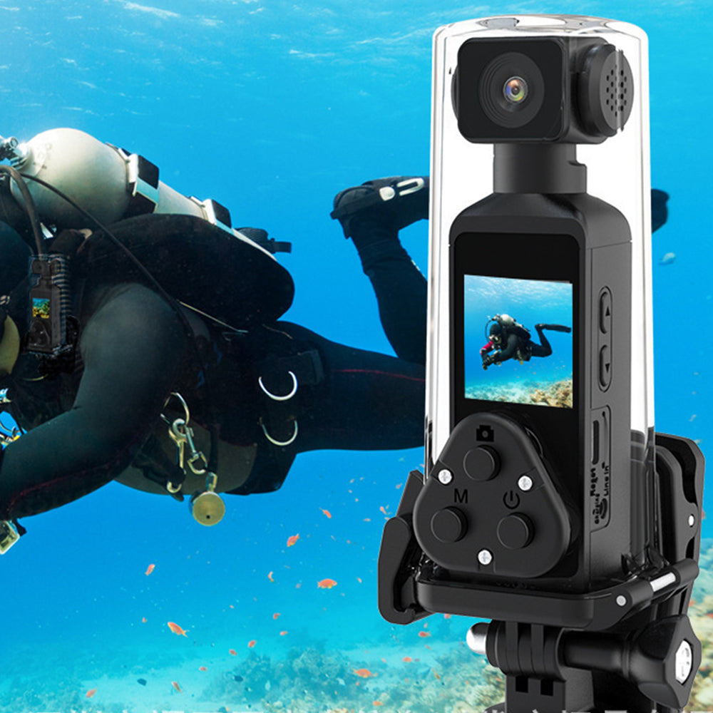 4K WIFI Action Handheld Camera 270-degree Rotate Stabilize Video Recorder Vlog