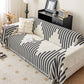 Reversible Double-Sided Minimalist Chenille Sofa Cover