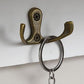 Wooden Key and Mail Holder for Wall Mail Organizer Wall Mount with 4 Hooks