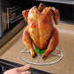 Beer Can Chicken Holder Stainless Steel Beer Chicken Stand With Handle For Grill And Smoker