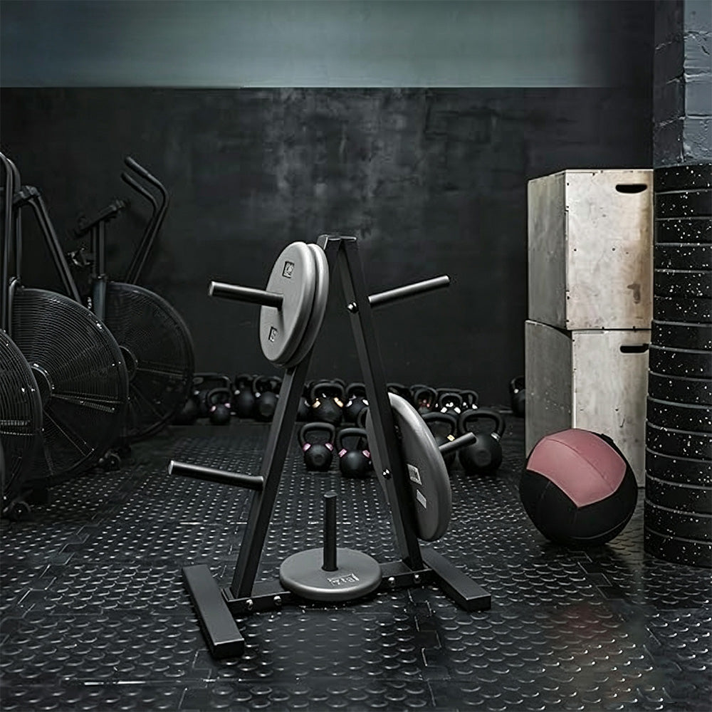 Weight Plate Rack for 1 Inch Plates Weight Tree for Home Gym