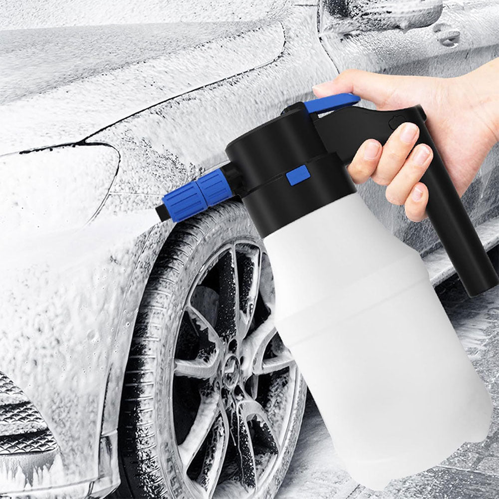 Electric Car Wash Sprayer 1.5L Car Foam Sprayer USB Rechargeable Foam Sprayer