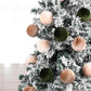 15Pcs Christmas Tree Baubles Xmas Velvet Balls Decor Hanging Home Party Ornament