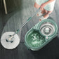 Mop and Bucket Set with Wringer 6 Replaceable Mop Heads for Floor Cleaning