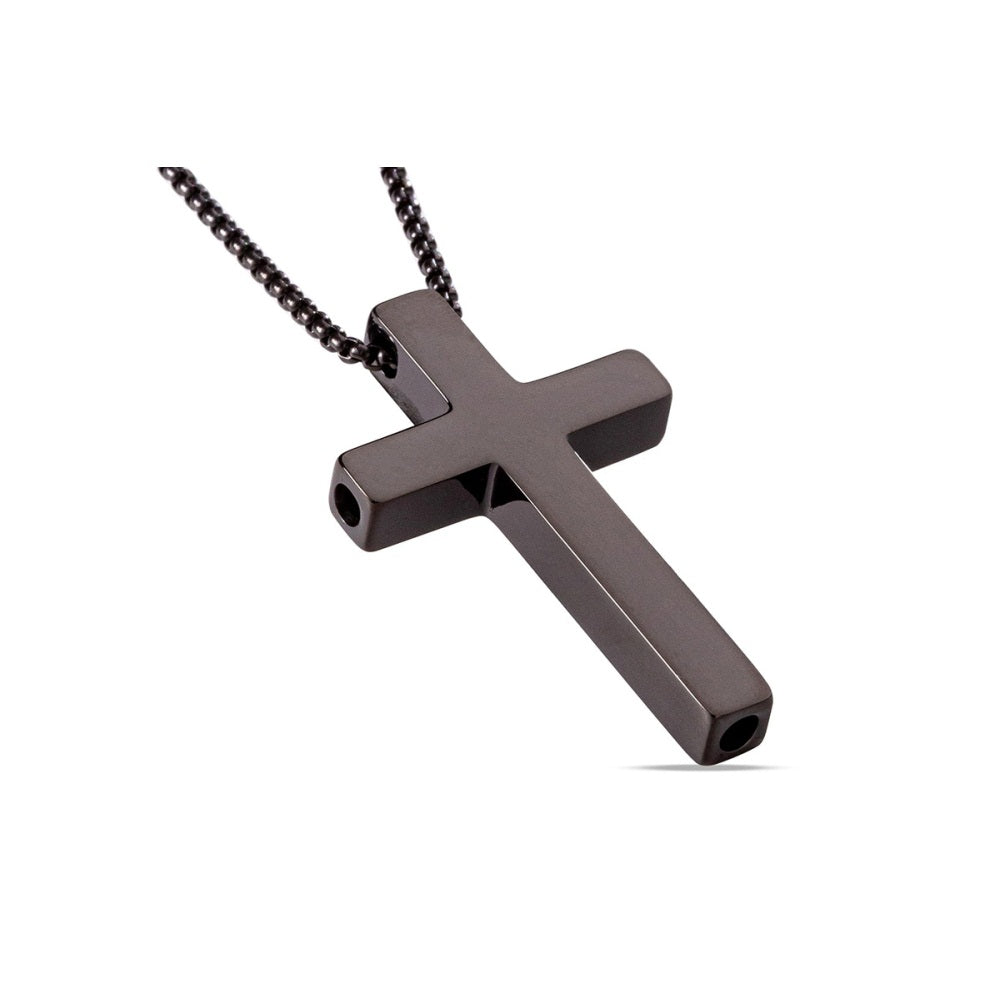Meditation Necklace Cross Necklace Stress Reducing Breathing Necklace