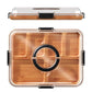 Charcuterie Board with Clear Lid Travel Portable Cheese Board and Cutting Boards