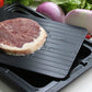 Rapid Thaw Tray with Drip Tray Fast Defrosting Plate for Frozen Meat Chicken Fish