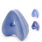 Memory Foam Leg Pillow Cushion Knee Support Washable Cover Side Sleeper