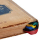 3Pcs PU Leather Ribbon Bookmark