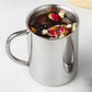 400ml Stainless Steel Double Wall Coffee Mug for Camping and Travel