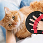Five Finger Pet Hair Removal Glove Reusable Electrostatic Grooming Mitt for Cats and Dogs