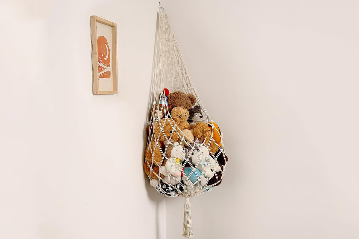 Stuffed Animal Storage Organizers Stuffed Animal Hammock Hanging Plush Toy Holder