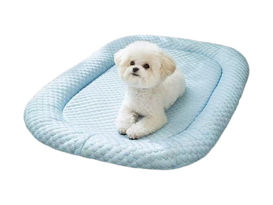 Pets Bolster Cooling Dog Bed Summer Cat Bed Pad Pet Mat Pet Sleeping Pad