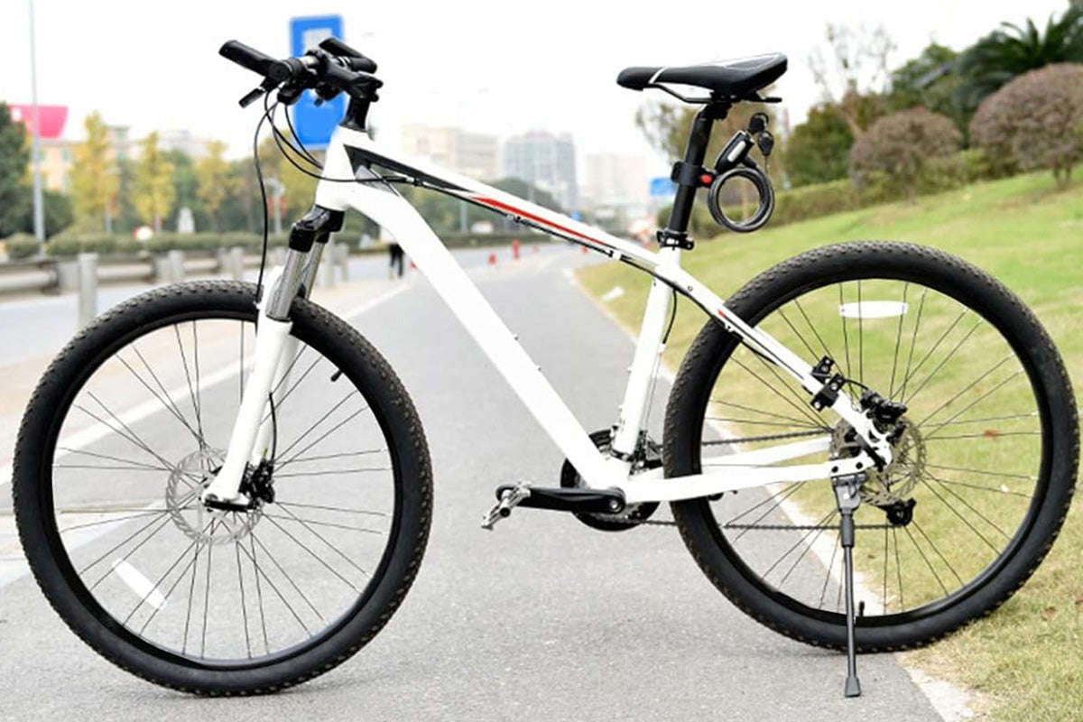 4FT Combination Bike Lock Heavy Duty Anti-Theft Cable Lock for Bicycles