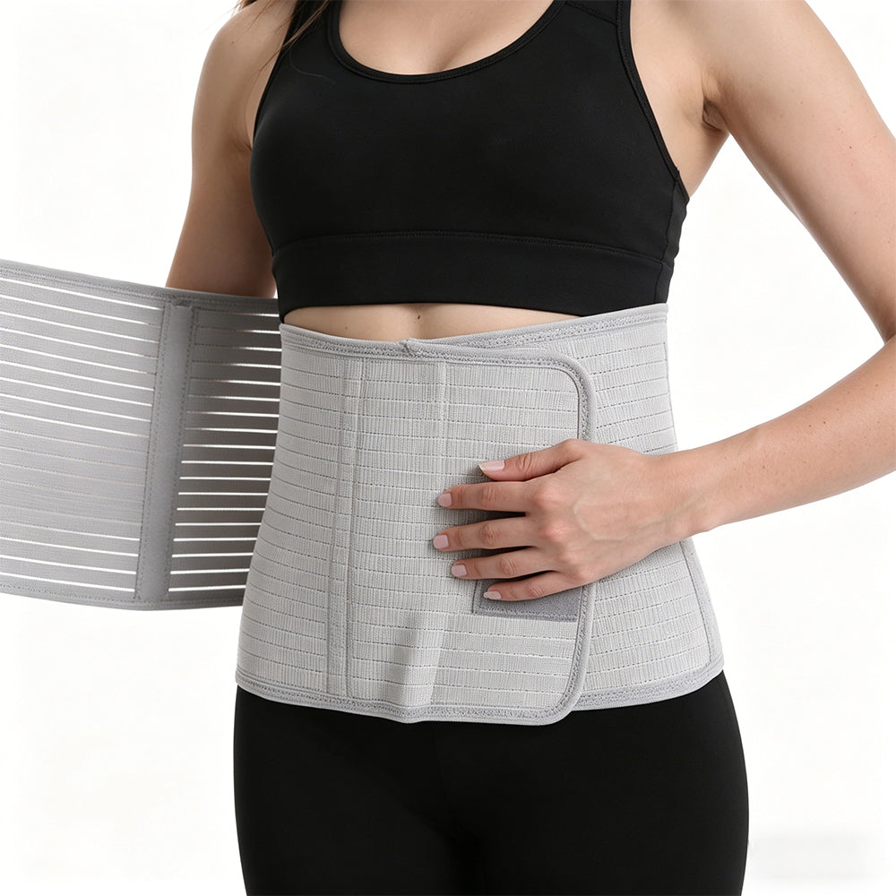 Bamboo Charcoal Fiber Belly Band Adjustable Waist Support for Daily Use