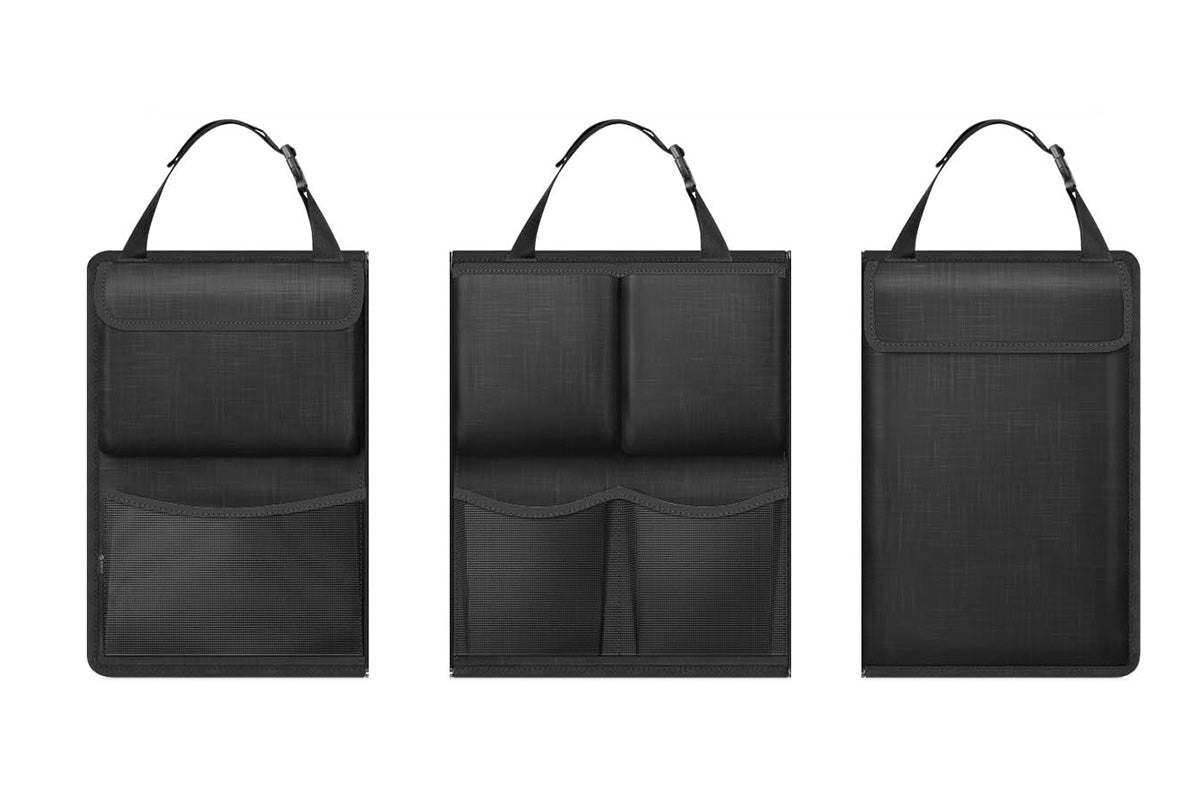 Car Trunk Organizer Large Capacity Backseat Trunk Organizer With Zippers Car Accessories