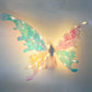 LED Electric Butterfly Wings Light Up Moving Butterfly Wings with LED Lights and Music