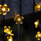 Outdoor Solar String Flower Lights Fairy Lights for Garden and Christmas Decoration