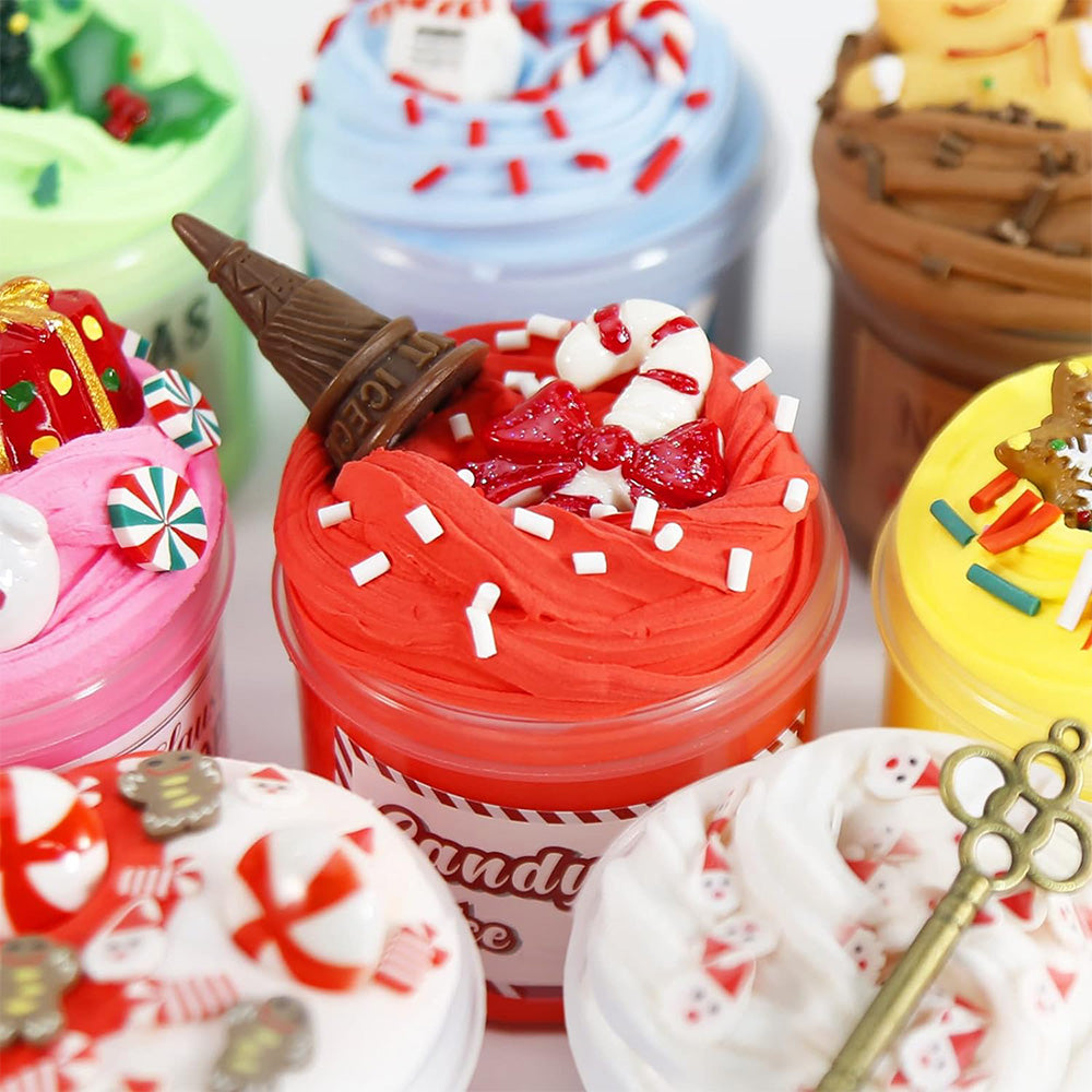 Advent Calendar 24 Days of Slime and Charm Kit Christmas Countdown Calendar