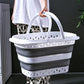 Foldable Collapsible Laundry Basket with Handle for Space Saving Storage