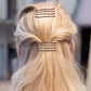 Hair Pins Set with Storage Box Bobby Pins & U Shaped Hair Clips Kit for Bun Updo Styling