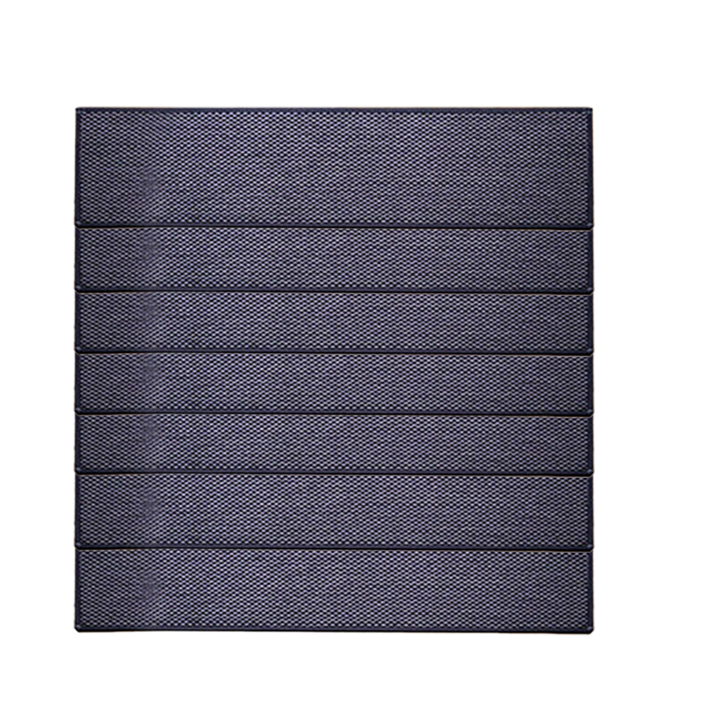 7Pcs Self-Adhesive Imitation Linen Non-Slip Stair Tread Carpet Mat