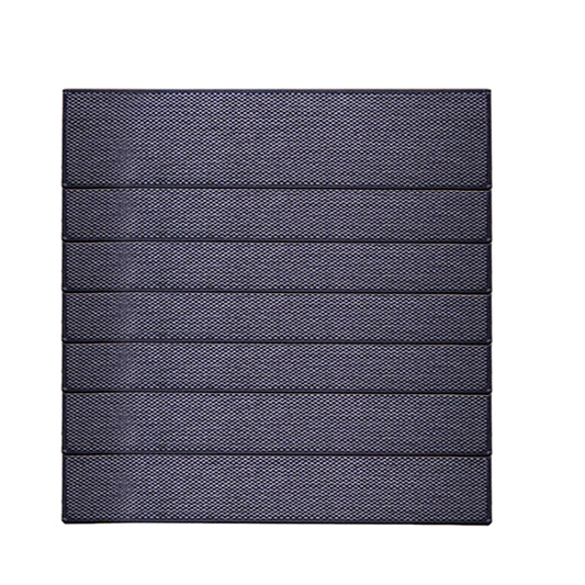 7Pcs Self-Adhesive Imitation Linen Non-Slip Stair Tread Carpet Mat