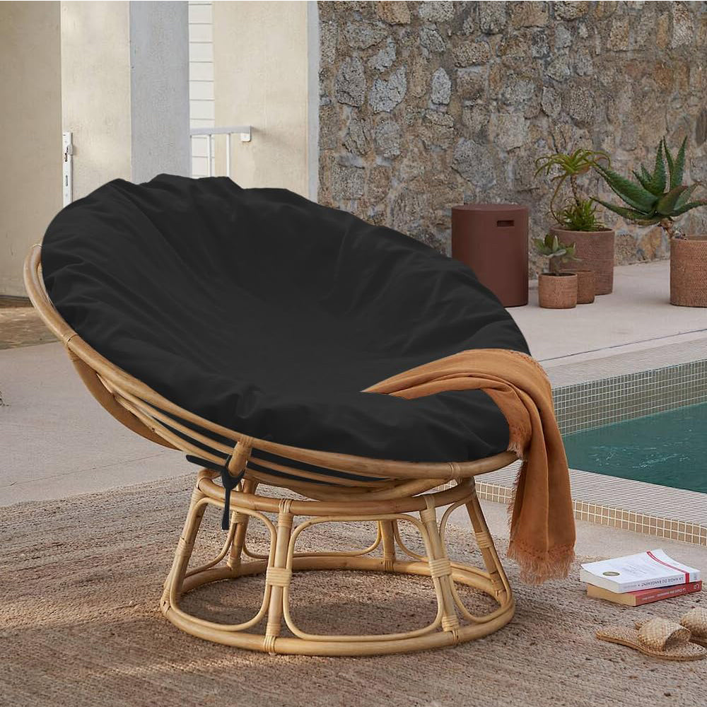 Papasan Chair Cushion Cover Water-Resistant Hanging Egg Rocker Chair Pads