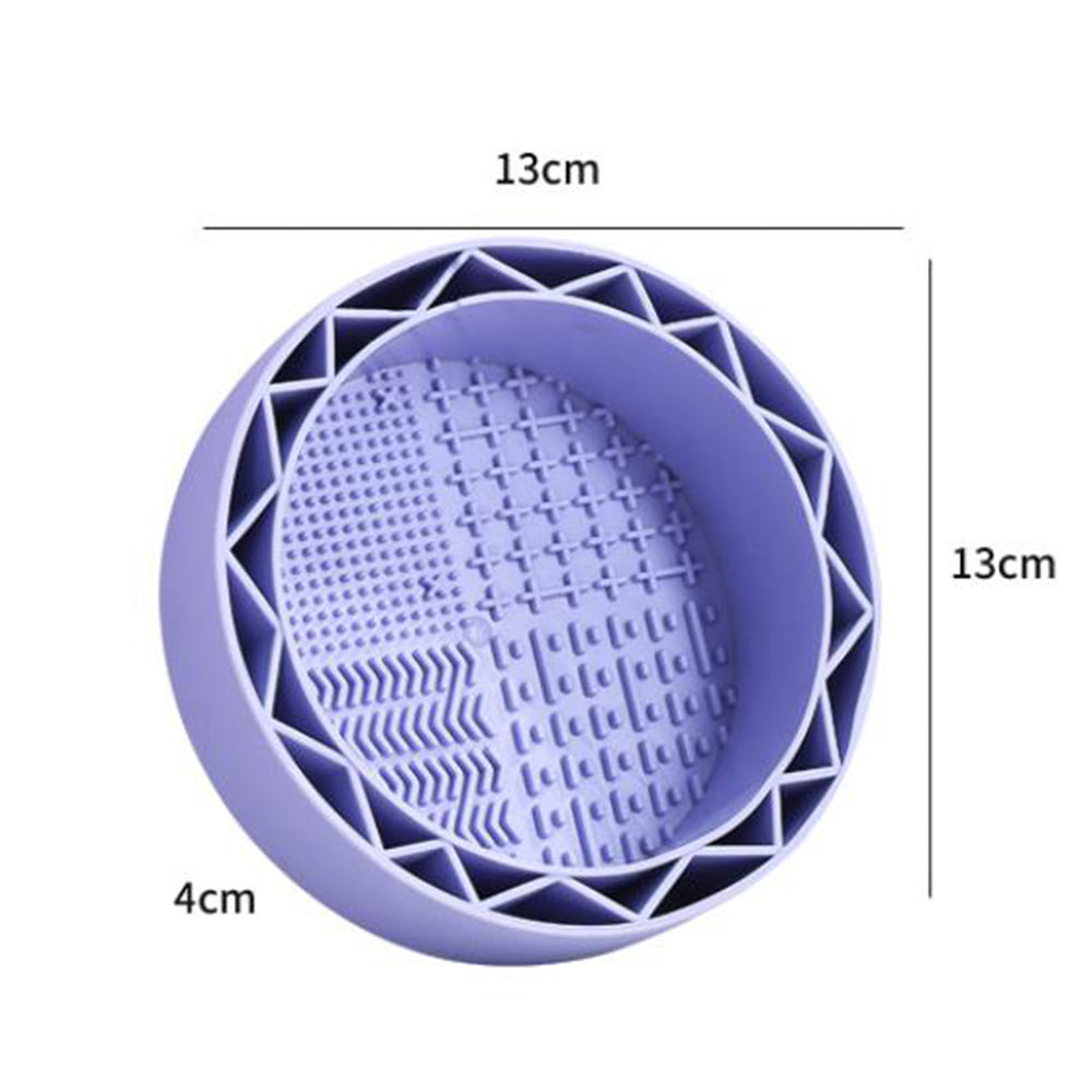 2Pcs Makeup Brush Cleaning Bowl