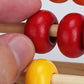 Wooden Abacus for Math with Counting Sticks Number Alphabet Cards Educational Toy