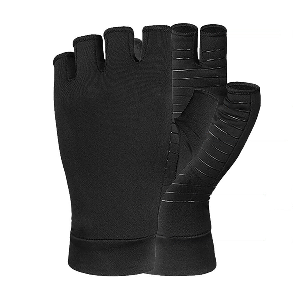 Half Finger Gloves with Silicone Grips for Cycling Driving and Outdoor Activities
