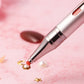 2pcs Glue-out Rhinestone Painting Pen Rhinestone Drill Pen with Visual Window and 6pcs Glue Sticks