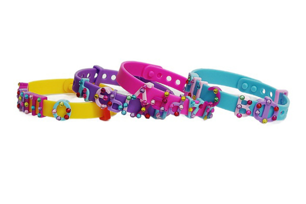 DIY Friendship Bracelet Kit Cool Maker Bracelet Maker with Charm and Stickers